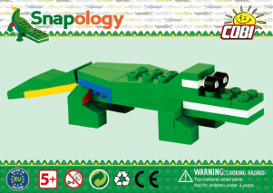 Instrukcja Cobi set 01285 Other Snapology - Krokodyl