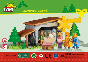 Bedienungsanleitung Cobi set 28021 Nativity Weihnachtskrippe