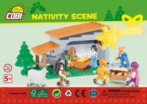 Handleiding Cobi set 28027 Nativity Kerststal