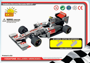 Hướng dẫn sử dụng Cobi set 25253A McLaren MP4-27 (2012)