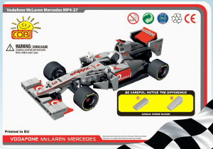 Hướng dẫn sử dụng Cobi set 25253B McLaren MP4-27 (2012)