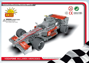 Bedienungsanleitung Cobi set 25260 McLaren MP4-23
