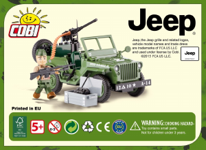 Manuale Cobi set 24092 Jeep Willys MB