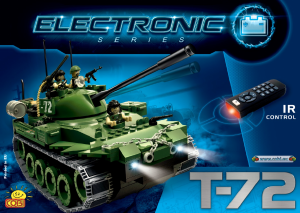 Manuál Cobi set 21900 Electronic T-72