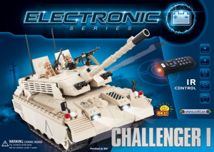 Käyttöohje Cobi set 21901 Electronic Challenger I