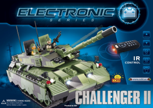 Käyttöohje Cobi set 21902 Electronic Challenger II