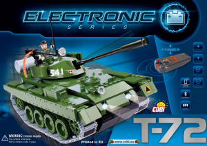Návod Cobi set 21904 Electronic T-72