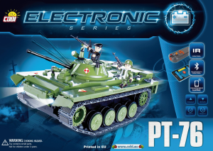 Bedienungsanleitung Cobi set 21906 Electronic PT-76