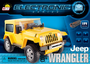 Käyttöohje Cobi set 21921 Electronic Jeep Wrangler