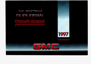 Handleiding GMC Suburban (1997)