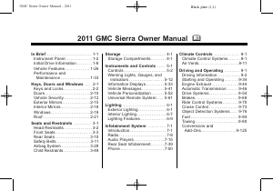 Handleiding GMC Sierra 2500HD (2011)
