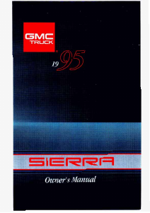 Handleiding GMC Sierra 1500 (1995)