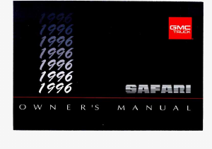 Handleiding GMC Safari Passenger (1996)