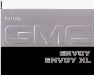 Handleiding GMC Envoy XL (2003)