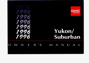 Handleiding GMC Yukon (1996)