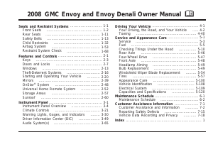 Manual GMC Envoy (2008)
