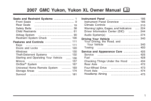 Handleiding GMC Yukon (2007)