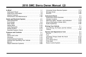 Handleiding GMC Sierra 3500HD (2010)