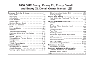 Bruksanvisning GMC Envoy (2006)