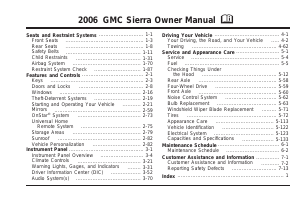Handleiding GMC Sierra 1500HD (2006)