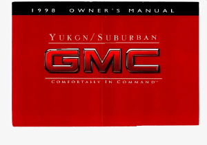 Handleiding GMC Suburban (1998)
