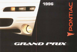 Handleiding Pontiac Grand Prix (1996)