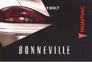 Handleiding Pontiac Bonneville (1997)