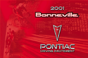 Handleiding Pontiac Bonneville (2001)