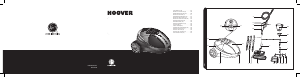 Bruksanvisning Hoover SCM1600 011 Damprenser