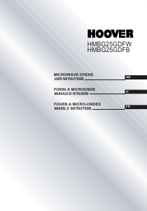 Mode d’emploi Hoover HMBG25/1GDFW Micro-onde