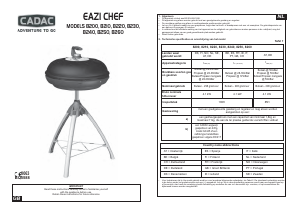 Handleiding Cadac Eazi Chef 8240 Barbecue