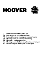 Manual Hoover HBP612/3 GR Cooker Hood