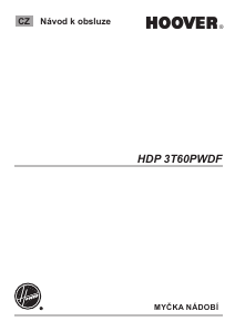Manuál Hoover HDP 3T60PWDFW Myčka na nádobí