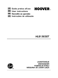 Manuale Hoover HLSI 563GT Lavastoviglie