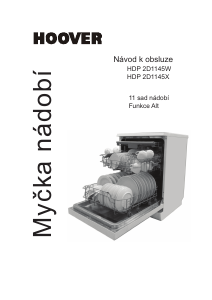 Manuál Hoover HDP 2D1145W Myčka na nádobí