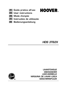 Manuale Hoover HDS 3T62X Lavastoviglie