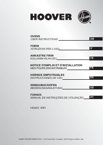 Manual de uso Hoover HOA03VX WIFI Horno