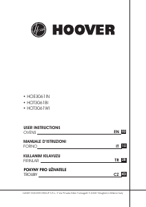 Manuale Hoover HOE3061IN Forno