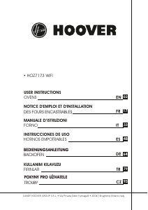Bruksanvisning Hoover HOZ7173IN WI Ugn
