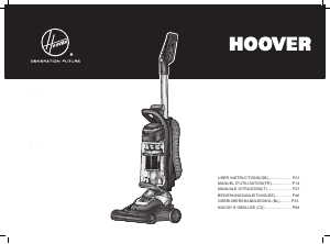 Bedienungsanleitung Hoover GL71 GL84011 Staubsauger