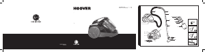 Bruksanvisning Hoover CH2200 011 Dammsugare