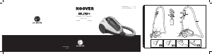 Bruksanvisning Hoover TCR4226 011 RUSH Dammsugare