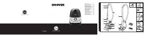 Bruksanvisning Hoover CP71/CP01001 Støvsuger