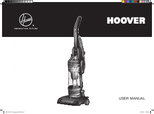 Bruksanvisning Hoover TP71 TP09001 Dammsugare