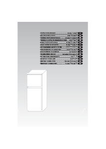 Instrukcja Hoover HBDP 2360/1 Lodówko-zamrażarka