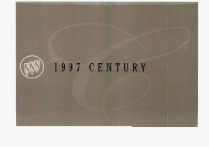 Handleiding Buick Century (1997)