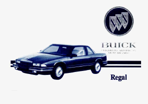 Handleiding Buick Regal (1994)