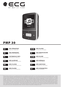 Használati útmutató ECG PMP 30 MP3-lejátszó