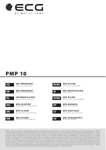 Priročnik ECG PMP 10 Predvajalnik MP3