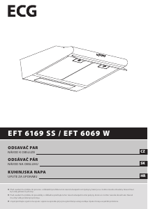 Manuál ECG EFT 6069 W Odsavač par